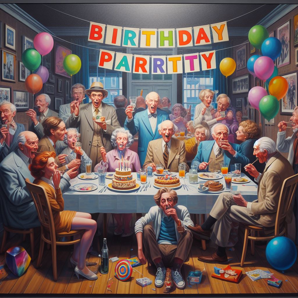 the birthday party