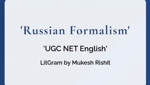 Russian Formalism