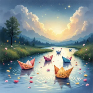 paper boats by rabindranath tagore