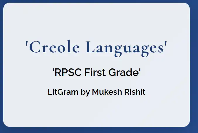 creole languages