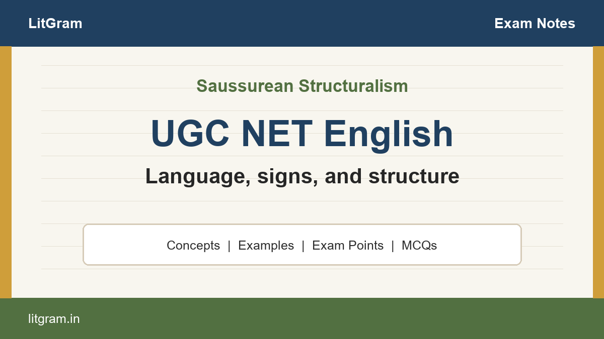 Saussurean Structuralism