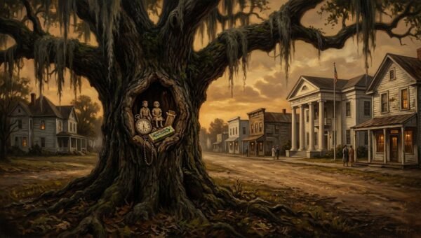 To Kill a Mockingbird by Harper Lee: Maycomb oak tree with soap carvings in knothole, Atticus Finch, Scout, Boo Radley, Tom Robinson trial, and full study guide